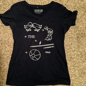 Baseballism SS Navy Tshirt L Baseball